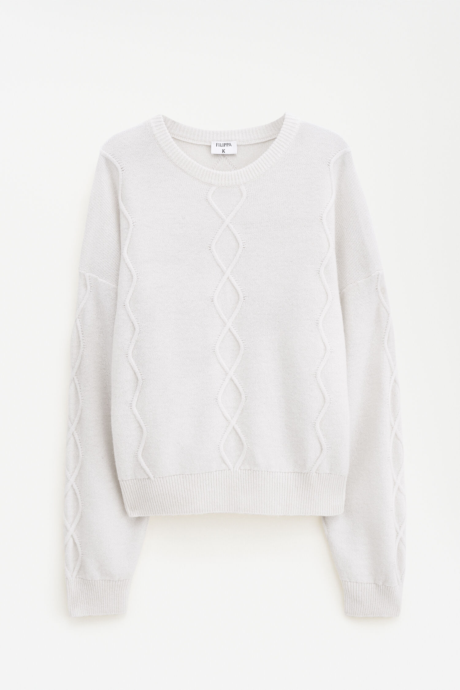 Diamond Cable Sweater
